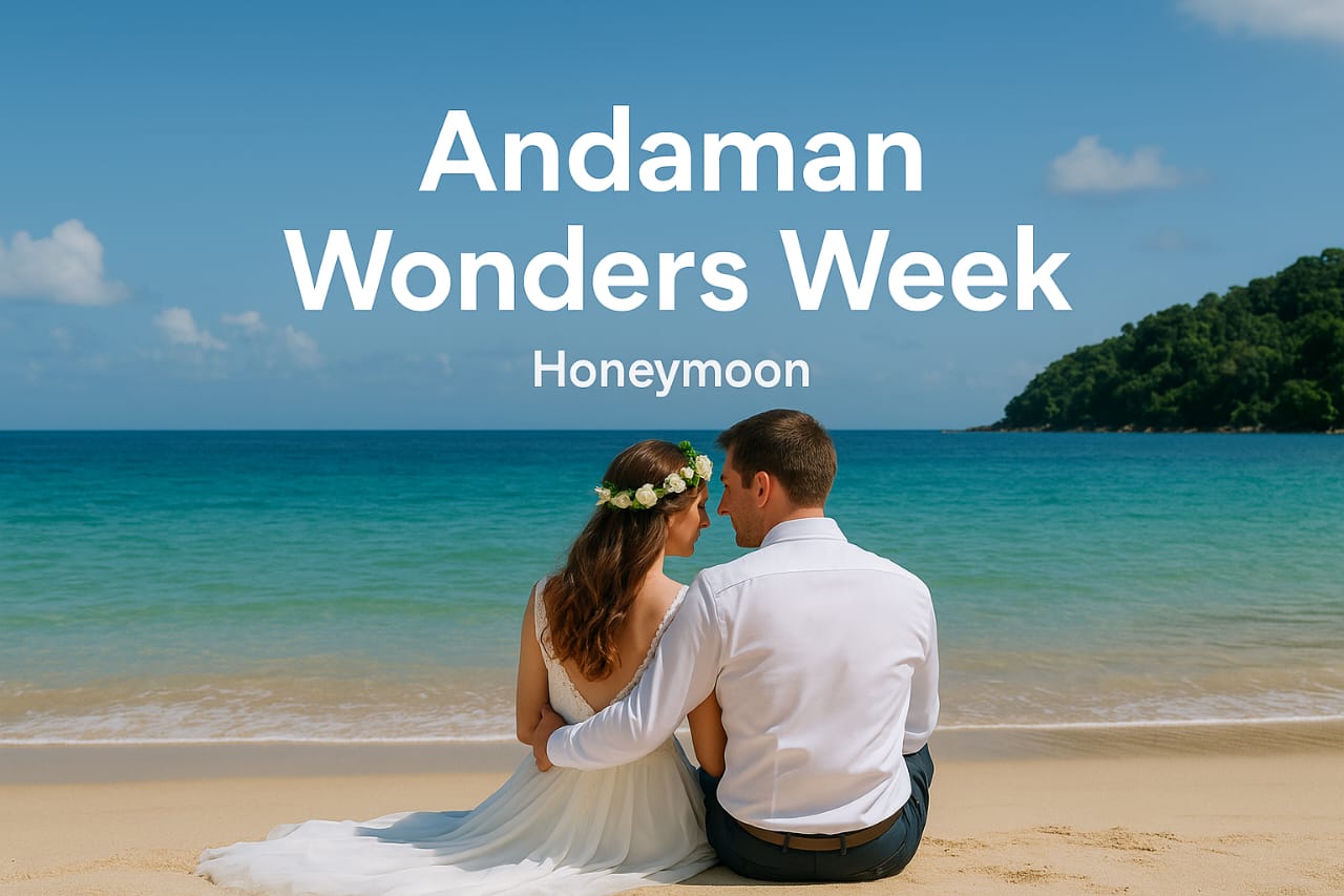 Andaman Wonders Week Tour Package for Beaches & Adventures -5 Nights 6 Days
